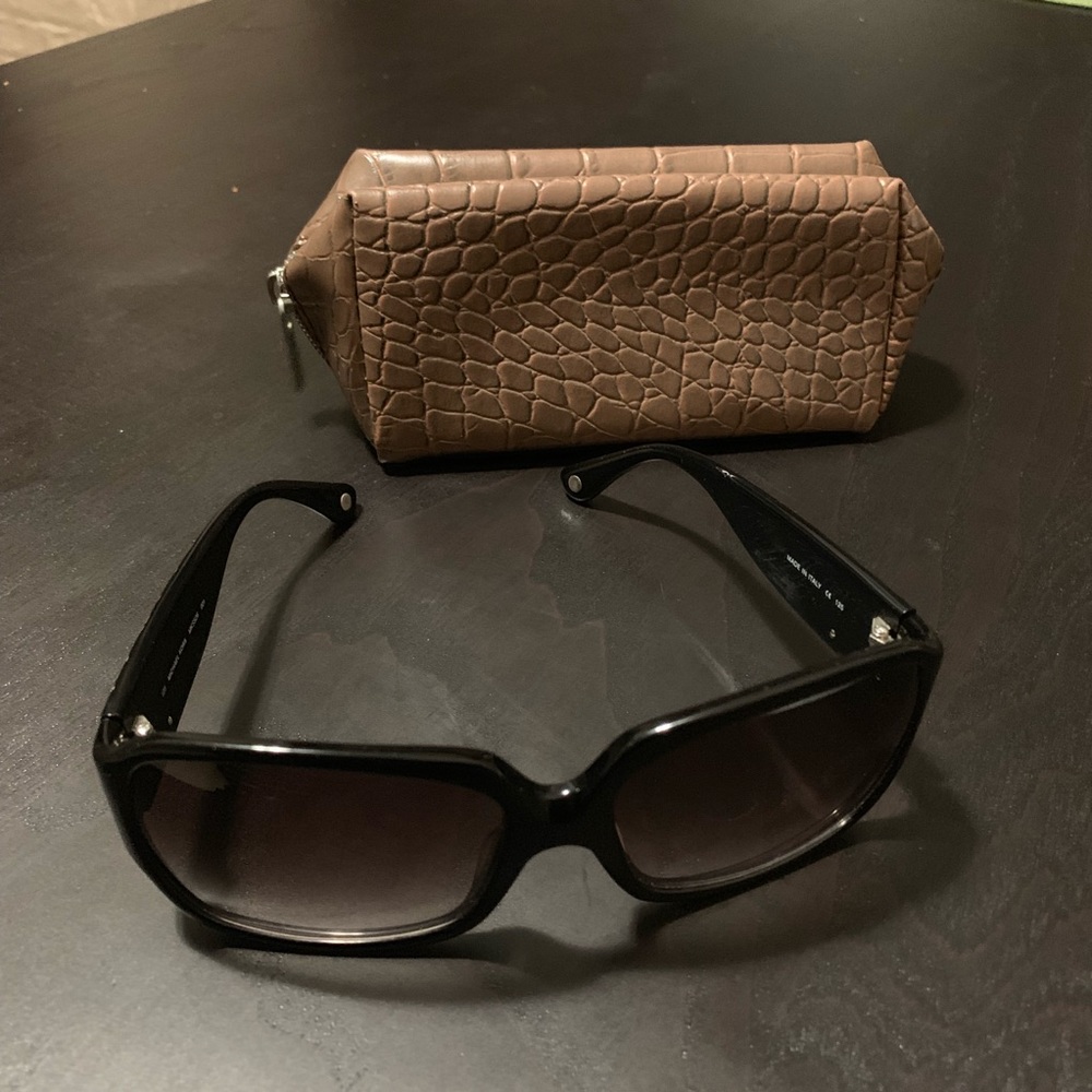 Vintage Michael Kors Shades w/ Leather Case - Picture 2 of 8
